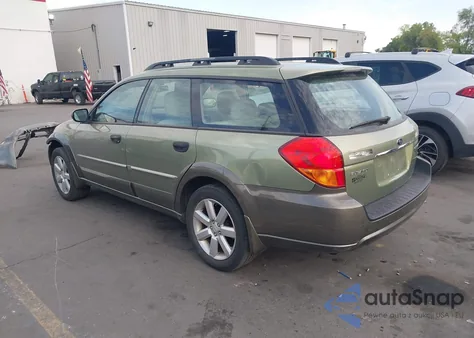 2006 Subaru Outback 2.5I/Outback 2.5I Special z USA, uszkodzony, nr VIN 4S4BP61C567328123